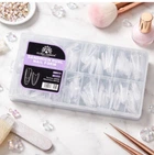 Global Fashion Sandwich Dual Nail Form Мигдаль — двосторонні форми «Сендвіч» для нарощування нігтів, 240 шт (15 розмірів)