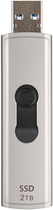 SSD накопичувач Transcend ESD320A 2TB USB Type-A сріблястий (TS2TESD320A) (6951415)