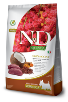 Сухой корм для собак Farmina Dog N&D QUINOA DOG SKIN & COAT VENISON & COCONUT ADULT MINI с олениной и кокосом