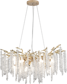 Люстра подвесная Luminaria EMMA 12xE14 R800 GOLD 220V IP20