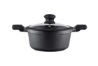 Кастрюля с крышкой VINZER Kuro Induction Line 20 см. 2,2 л. (50427)