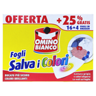 Серветки для поглинання кольорів при пранні omino b.salva i colori 16+4 fogli 20 шт.