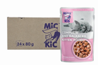 Влажный корм для котят Miss Kis Курица в соусе 80 г