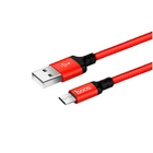 Кабель Hoco X14 Micro USB 1м черный и красный
