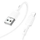 Кабель Hoco X83 Lightning 2.4A с пластиковая оплётка для iPhone Белый
