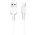 Кабель Hoco X20 Flash Type-C 2.4A 3 метра белый