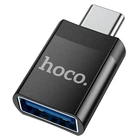 Адаптер Hoco UA17 Type-C USB3.0 черный для устройств с USB Type-C