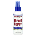 Спрей для горла с экстрактом семян грейпфрута NutriBiotic "Throat Spray with Grapefruit Seed Extract" с цинком, алоэ вера и ментолом (118 мл)