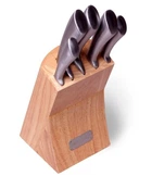 Набір кухонних ножів Kamille KM-5130 6 предметів з підставкою