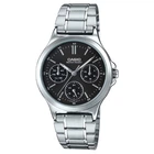 Женские часы Casio LTP-V300D-1A черные 50 м