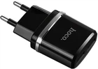 Сетевое зарядное устройство Hoco C12 Smart dual USB сетевой адаптер