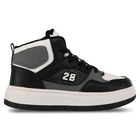 Кроссовки высокие детские для спорта и прогулок SP-Sport Kid's Edition 603-2 размер 35 Black-Grey-White