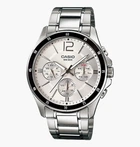 Чоловічий наручний годинник Casio MTP-1374D-7A, кварцовий, сталевий браслет