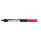 Маркер перманентний Centropen Permanent червоний 2.5 мм круглий (8566/02)