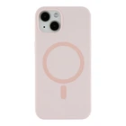 Чехол накладка Glow Silicone Case with Magsafe для Apple iPhone 13 панель-накладка для телефона магнитная зарядка Pink