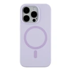 Чехол Glow Silicone Case with Magsafe для iPhone 14 Pro Max Light purple