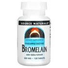 Натуральна добавка Source Naturals Бромелайн 500 мг Таблетки