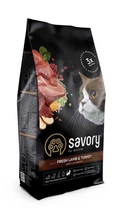 Корм Savory Adult Cat Sensitive Digestion Fresh Lamb & Turkey