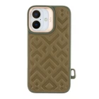 Чохол Kajsa Briquette Collection Rhombus with MagSafe для iPhone 16 Olive