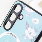 TPU+PC чохол Secret Garden with MagFit до Samsung Galaxy S24 Mint Без бренду