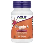 Вітамін А Now Foods (Vitamin A) 25 000 МО 100 капсул (NOW-00340)