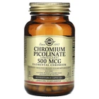 Хром піколінат Solgar (Chromium picolinate) 500 мкг 60 капсул (SOL-00871)