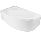 Ванна акриловая асимметричная Cornea 150x100 L с ногами и панелью ( А0050979 )