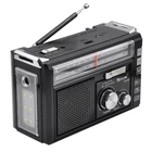 Радіоприймач Golon RX-382 BT(Bluetooth) з вбудованим акумулятором, зчитувач MP3-TF/USB, LED ліхтар Black