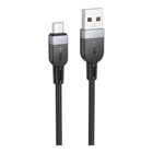USB Hoco X109 Silicone Micro 2.4A 3m Черный