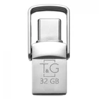 USB OTG T&G 2&1 Type C 32GB Metal 104 Стальной