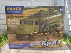 Конструктор IBLOCK PL-921-461 Армия ВСУ КрАЗ Бензовоз, 434 деталей, 2 фигурки