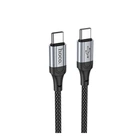 USB Hoco X102 Type-C to Type-C 60W Чорний
