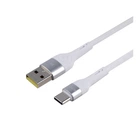 USB Ridea RC-XS51 X-Silicone Type-C 3A 0.25m Белый