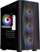 Корпус 1stPlayer X3-M-BK-4F1