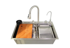 Мийка багатофункціональна Zerix ZH7546-SET-06 Micro Decor з вбудованим змішувачем з нержавіючої сталі (ZM5590