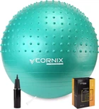 Мяч для фитнеса (фитбол) Cornix 55 см полумассажный Anti-Burst XR-0464 Mint