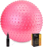 Мяч для фитнеса (фитбол) Cornix 55 см массажный Anti-Burst XR-0469 Pink