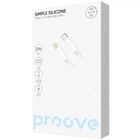 Кабель Proove Simple Silicone Type-C to Lightning 27W (1m) white