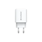 Зарядний пристрій ArmorStandart AR-T202WEU 20W GaN USB-C+ USB-A White (ARM89531)