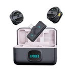 Бездротовий петличний мікрофон із зарядним кейсом ArmorStandart ASM4 2in1 USB type-C black(ARM88480)