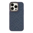 Противоударный Чехол Kajsa Briquette Collection Rhombus для iPhone 14 Pro Blue