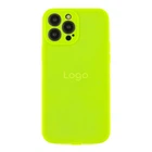 Чохол Silicone Case Full Size with Frame для iPhone 13 Pro Max 40.Shiny Green