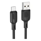Кабель USB Borofone BX113 Silicone Micro 2.4A 3m Колір Чорний