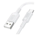 Кабель USB Borofone BX111 Type-C 3A Білий