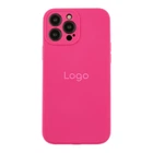 Чохол Silicone Case Full Size with Frame для iPhone 13 Pro Max 48.Dragon Fruit