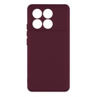 Чохол Silicone Cover Full Camera (A) для Xiaomi Poco X6 Pro 5G 42.Maroon