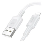 Кабель USB Borofone BX111 Lightning 2.4A Білий
