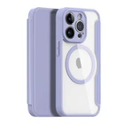 Чохол-книжка Dux Ducis Skin X Pro with MagSafe для iPhone 14 Pro Purple