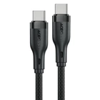 Кабель ACEFAST C8-03 USB-C to USB-C charging data cable чорний