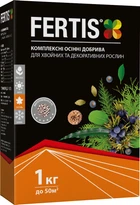 Добриво осіннє для хвойних та декоративних рослин NPK 5-15-30+ME (1 кг), FERTIS
